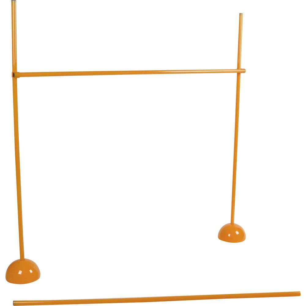 Trademark Innovations Agility Soccer Training Adjustable Hurdles Poles Set HURDLE-SET-OR