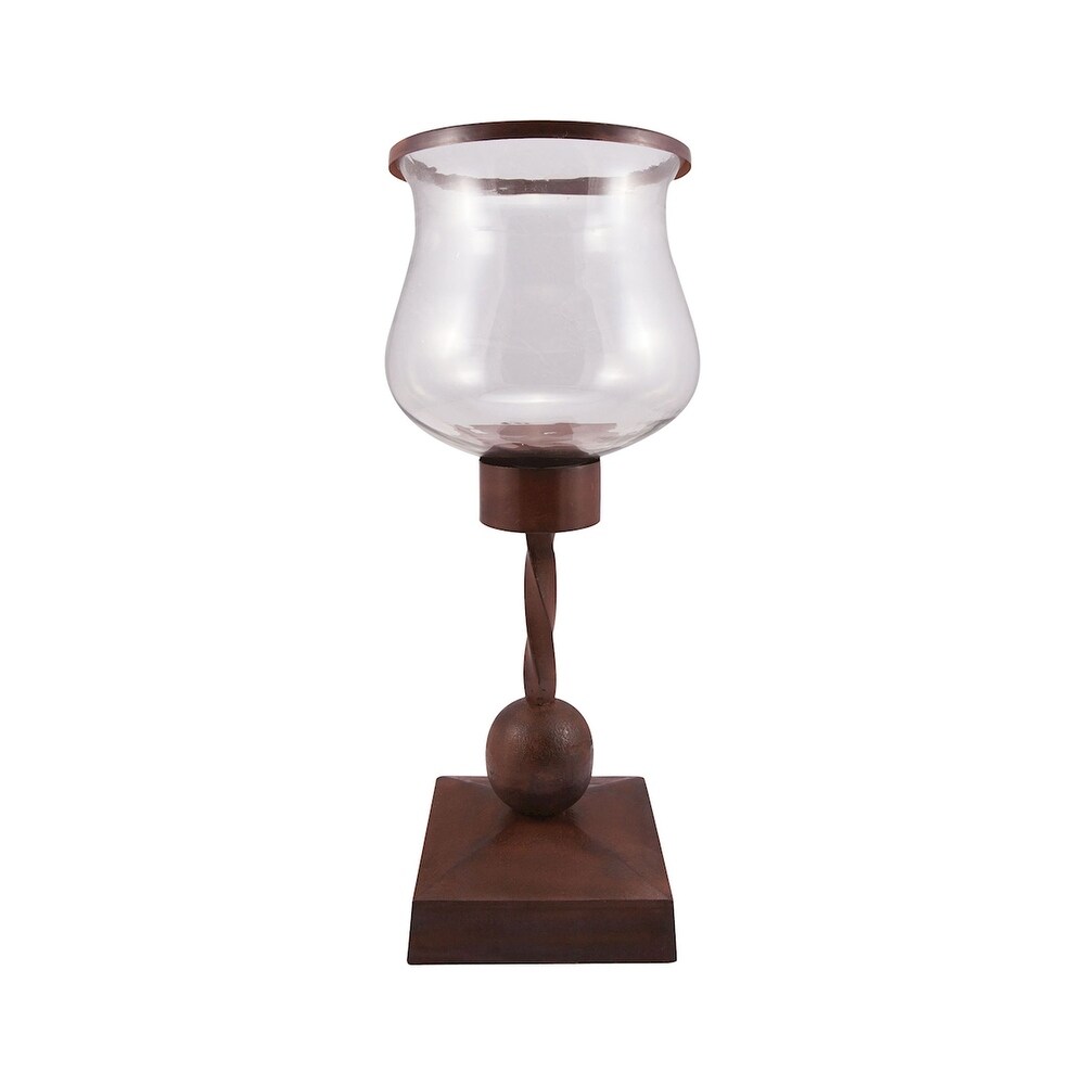 Elk Home Pomeroy Rustic 16 Inch Wide Hurrican Lamp