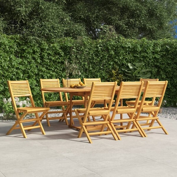 vidaXL Folding Patio Chairs 2/4/6/8 pcs 18.5