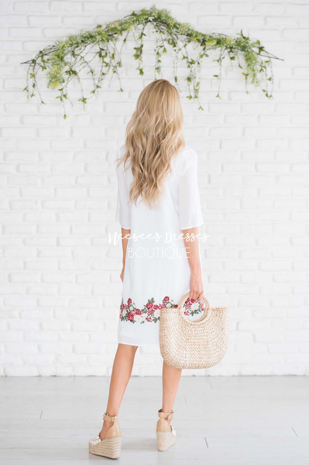 The Josie Embroidered Dress