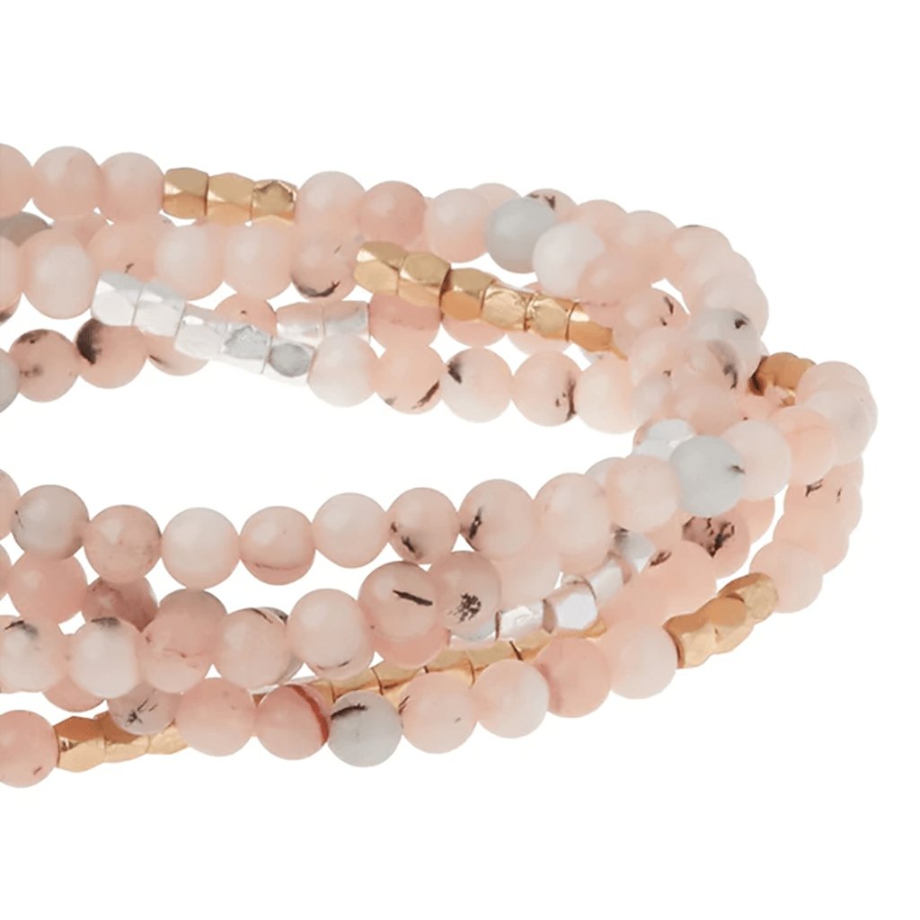 Scout Curated Wears  Stone Wrap Morganite/Black Tourmaline