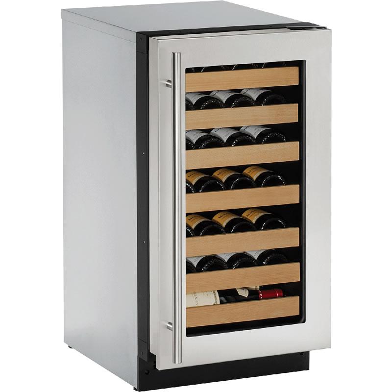 U-Line 3.6 cu. ft. 31-bottle Freestanding Wine Cooler U-2218WCS-00B