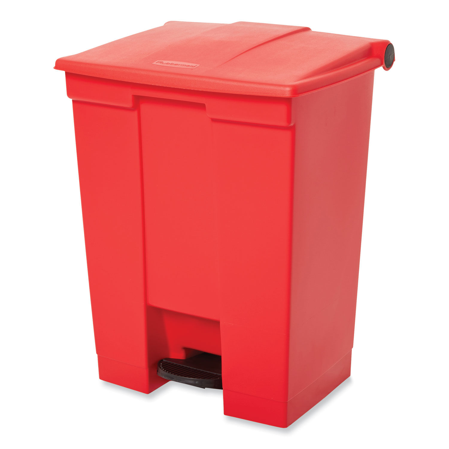 Indoor Utility Step-On Waste Container by Rubbermaidandreg; Commercial RCP614500RED