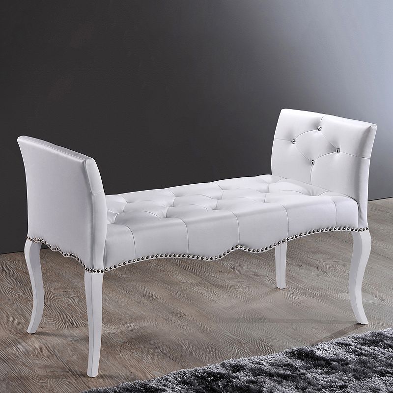 Baxton Studio Kristy Classic Bench