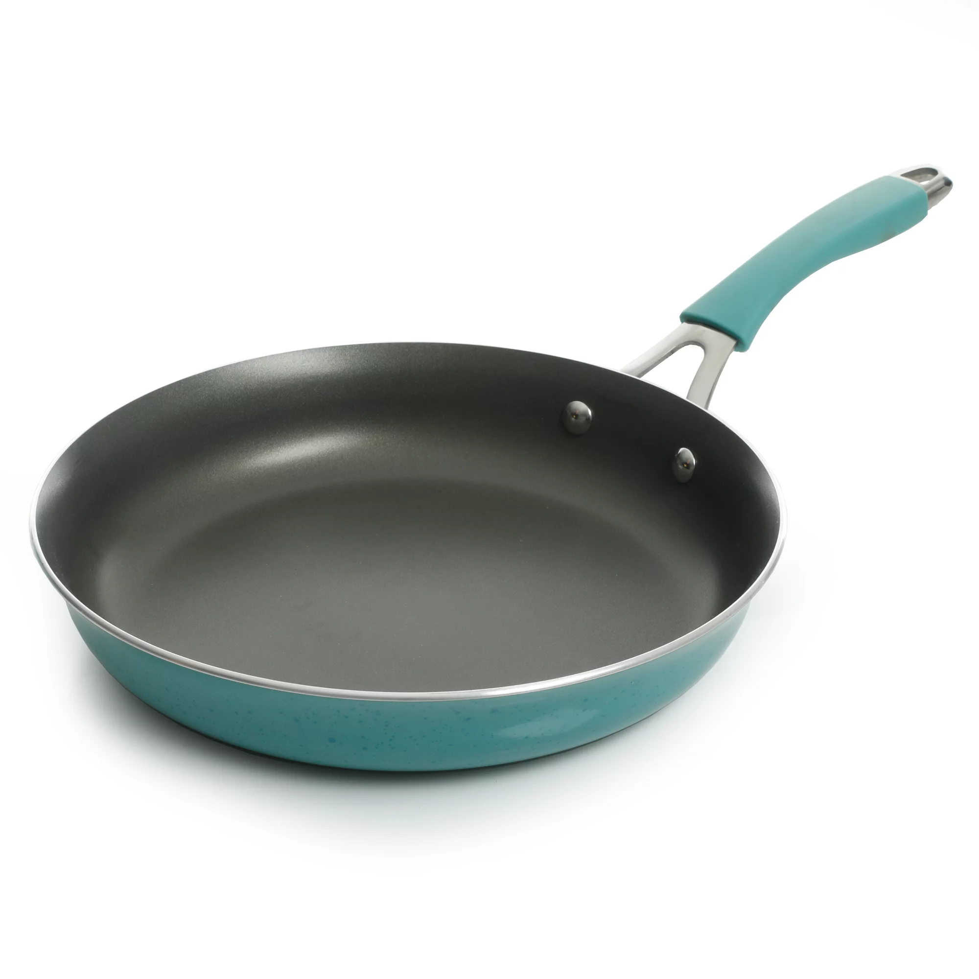 The Pioneer Woman Frontier Speckle Aluminum 10-Piece Cookware Set， Turquoise