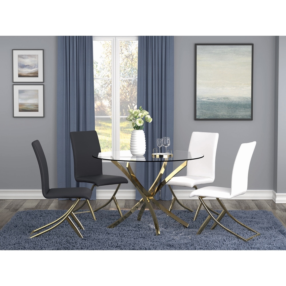 Orlette 5 piece Round Dining Set