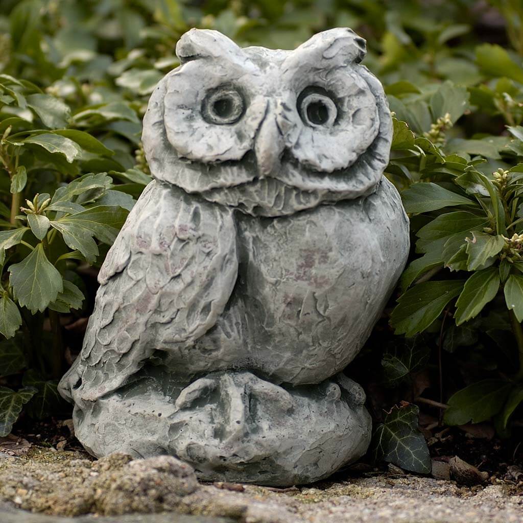 Campania International Merrie Little Owl Statue