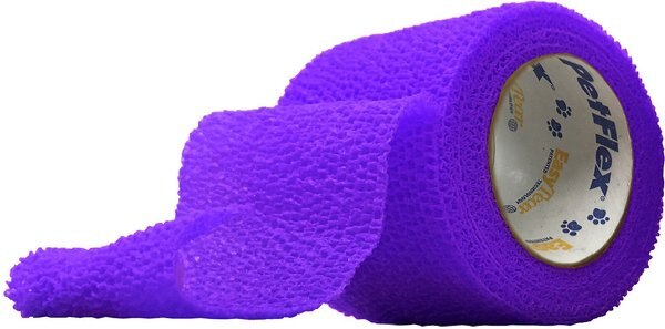 Andover Healthcare PetFlex Dog， Cat and Small Animal Bandage， 2-in