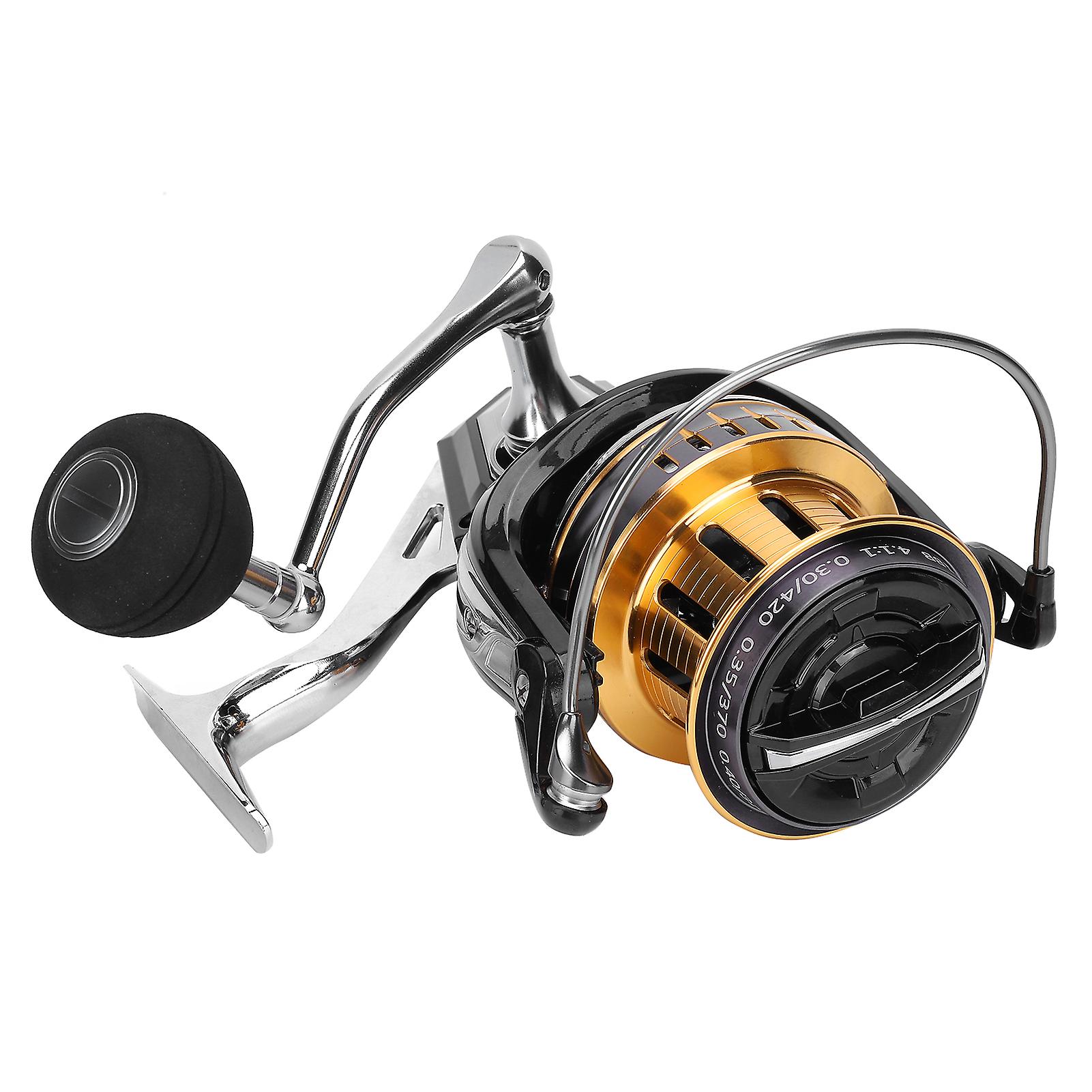 Far Throw Fishing Reel Metal 5+1bb Bevel Cup 4.1:1 High Speed Spinning Fishing Wheelfb12000