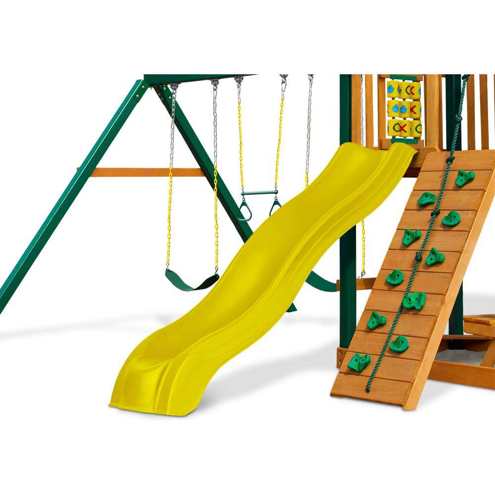 Swing-N-Slide Playsets Yellow Alpine Wave Slide NE 4720-1Y