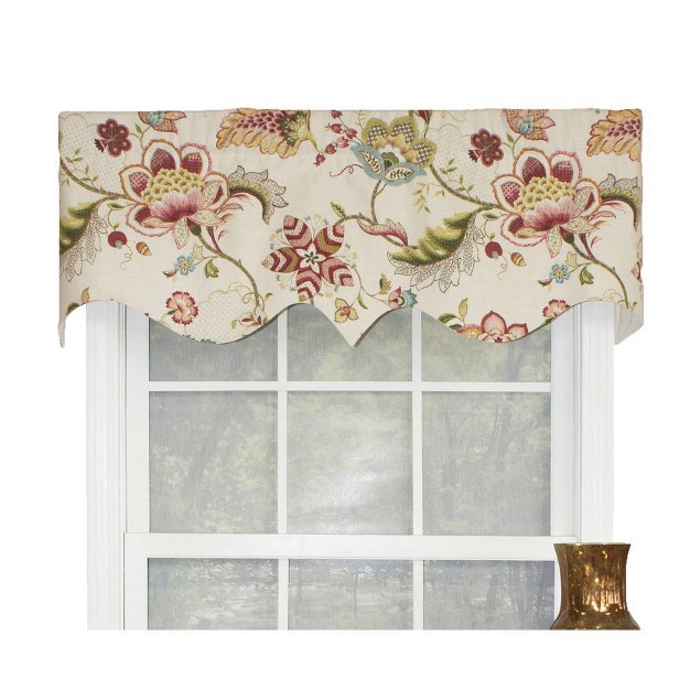 Rod Pocket Valance 50 quot X 17 quot Multicolor By Rlf Home