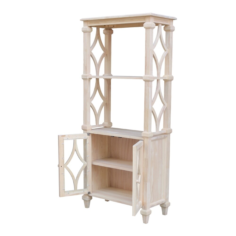 Josephine Solid Wood Bookcase