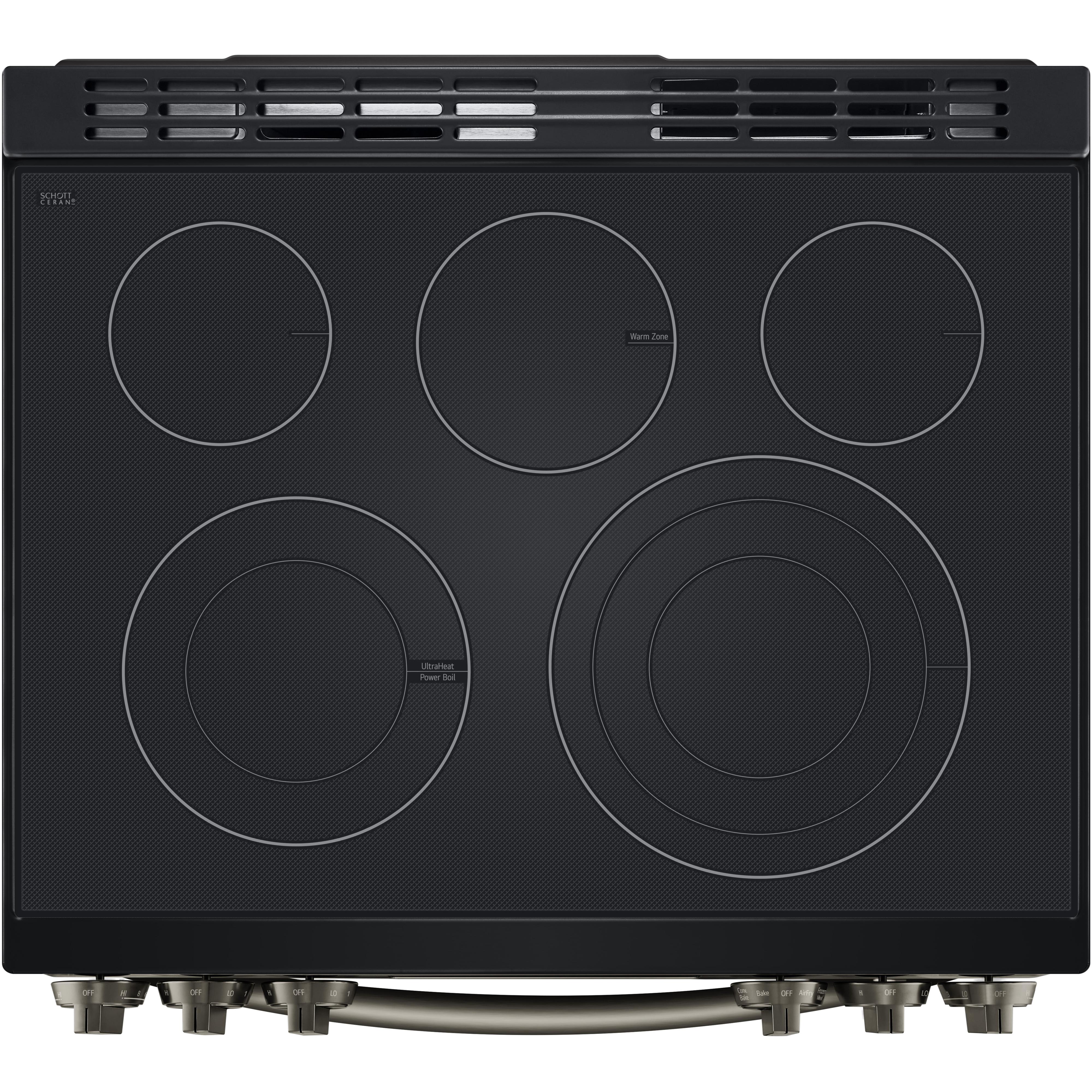 LG 30-inch Slide-In Electric Range with Air Fry LSEL6335D