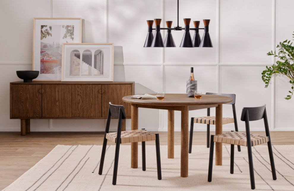 Harland Dining Chair   Midcentury   Dining Chairs   by Marco Polo Imports  Houzz