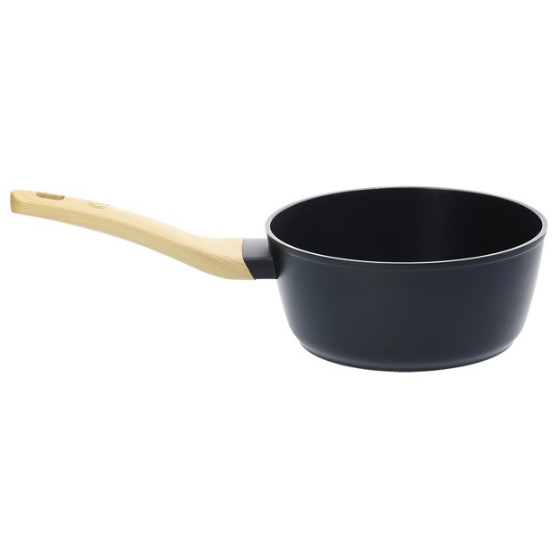 Masterchef 7 9 in Sauce Pan With Tempered Glass Lid And Soft touch Bakelite Handle