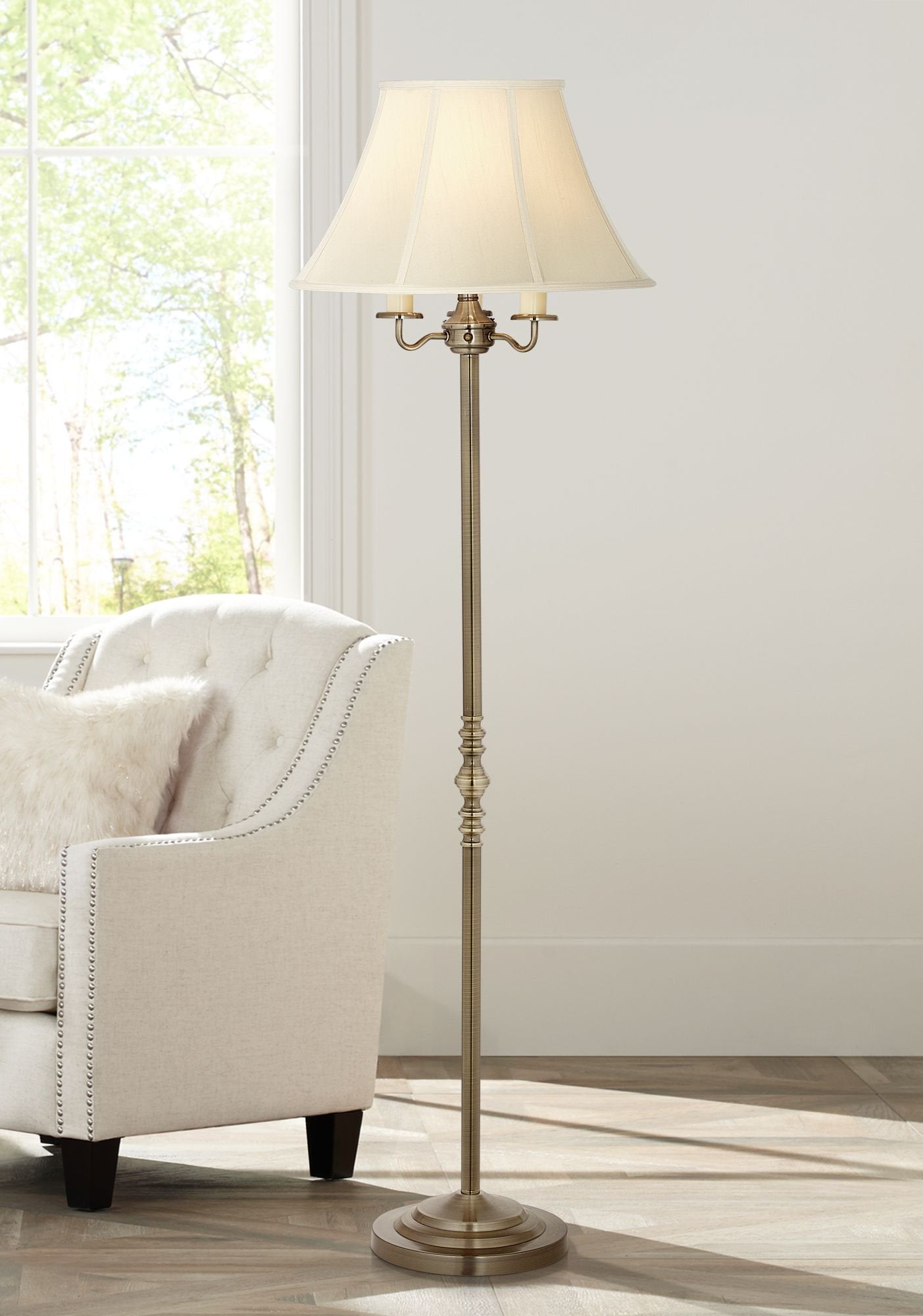 Regency Hill Traditional Floor Lamp 59