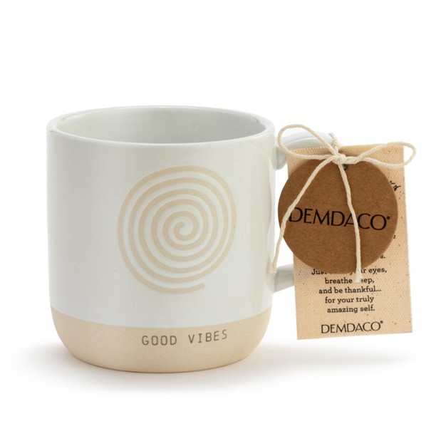 Demdaco Good Vibes Meditation Mug