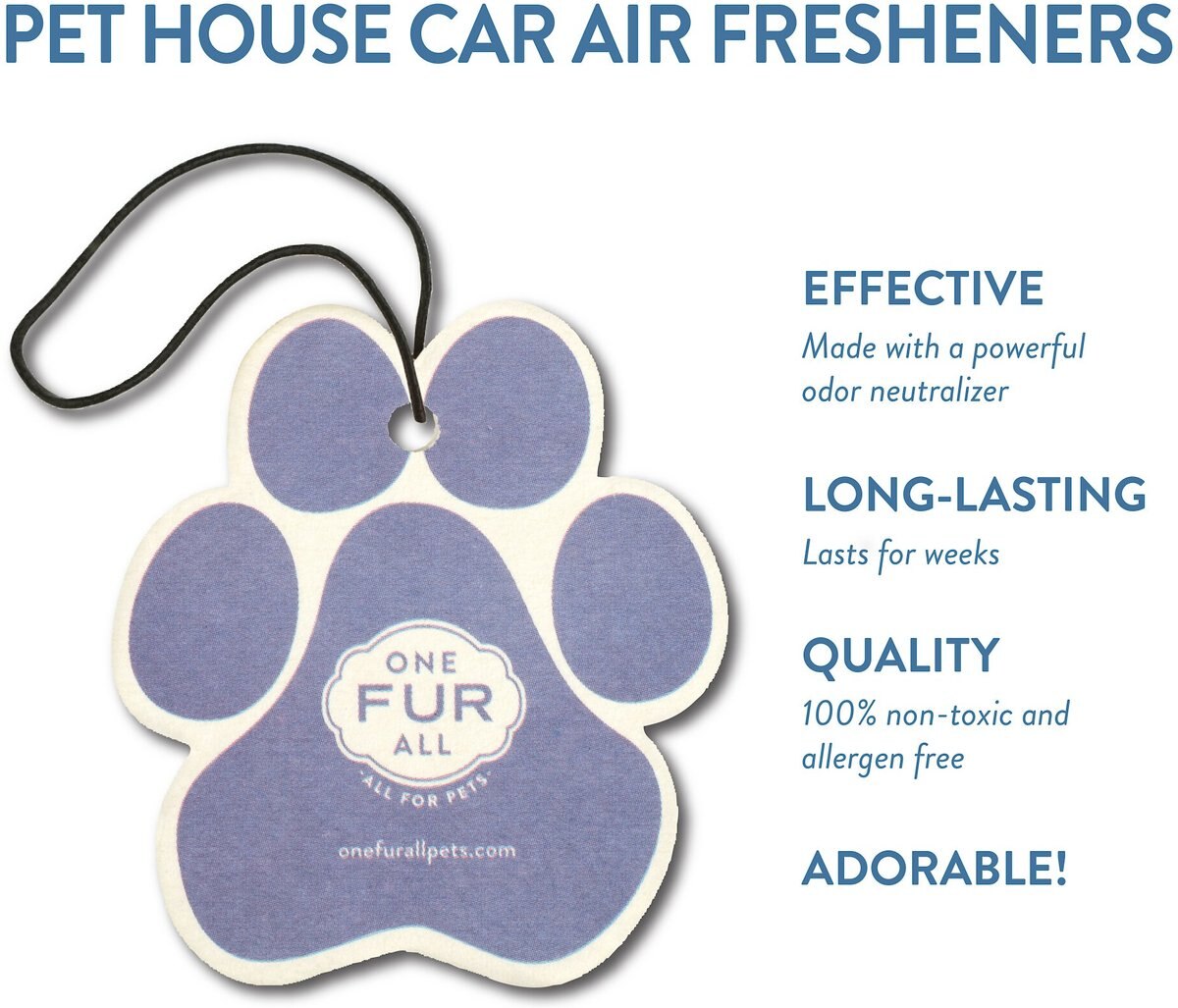 Pet House Lilac Garden Car Air Freshener