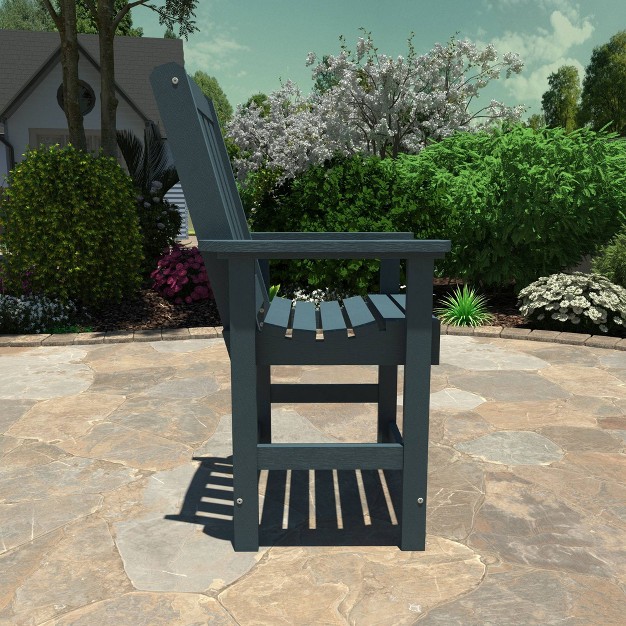 Lehigh Outdoor Counter Arm Chair Highwood