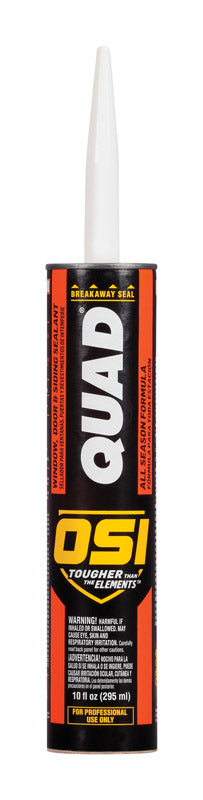 SEALANT QUADVOC WHT 10OZ