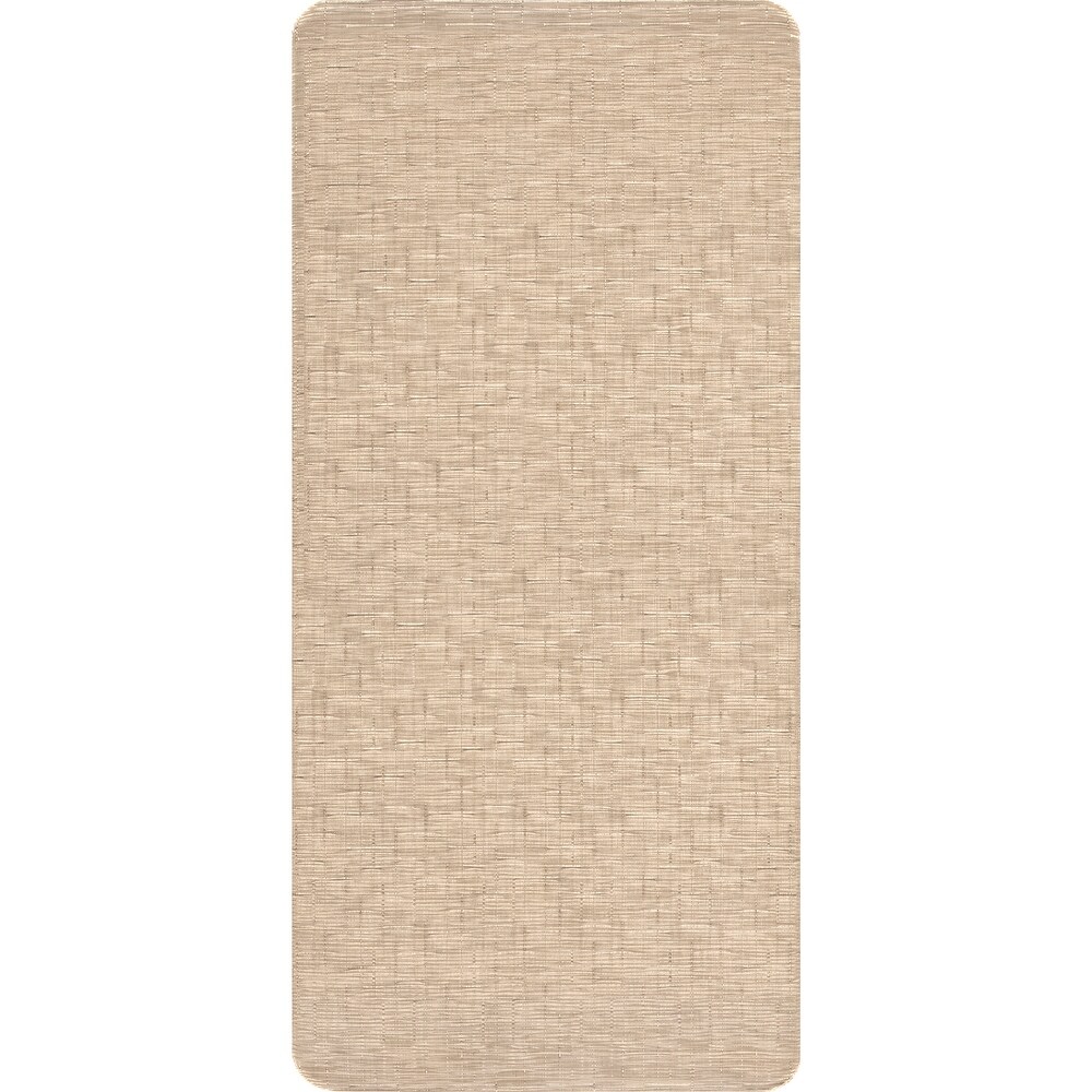 Brooklyn Rug Co Casual Crosshatched Anti Fatigue Kitchen or Laundry Room Comfort Mat