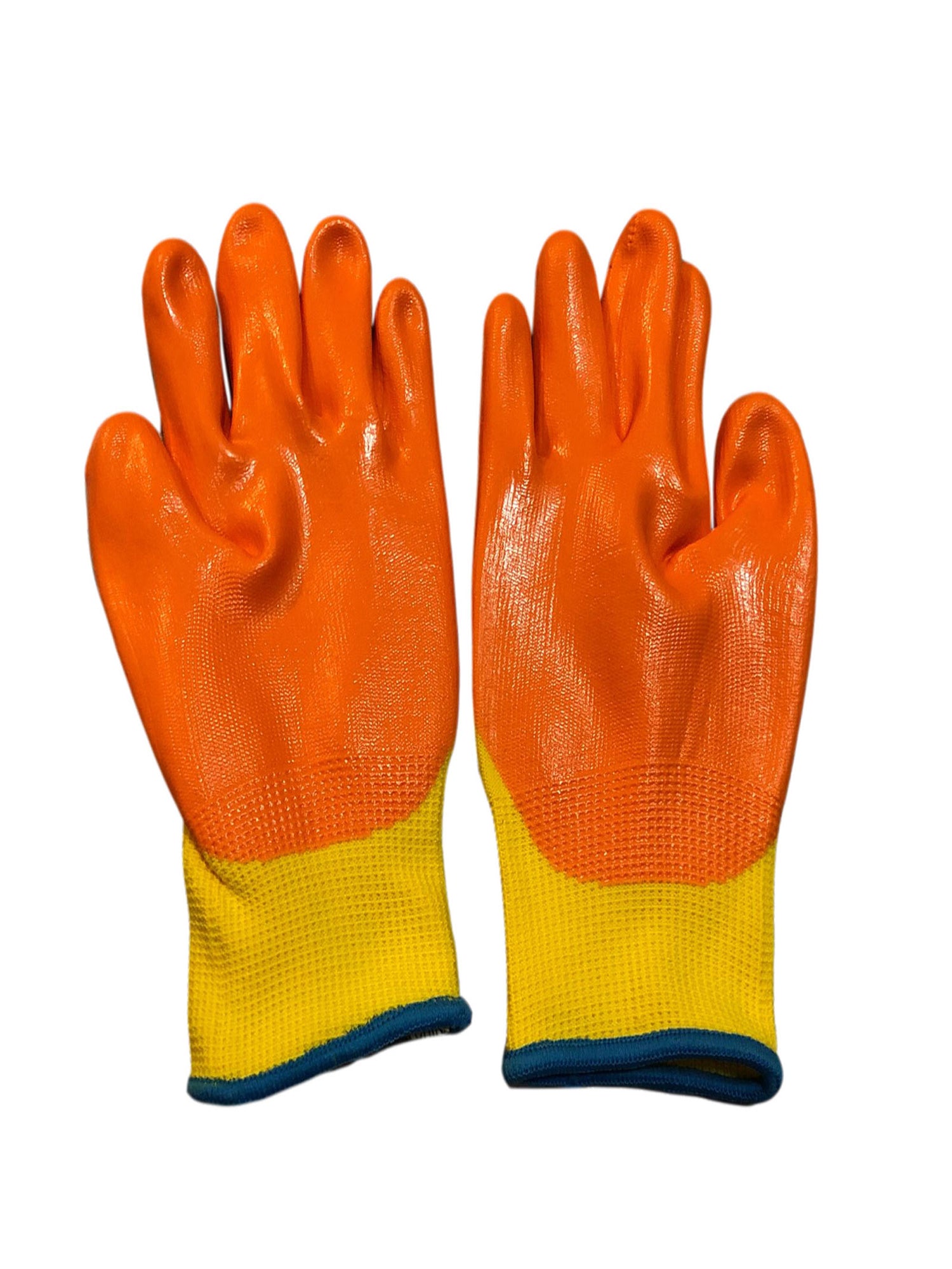 Spring hue Children Gardening Safety Gloves, Waterproof Non-slip Handwork Gloves