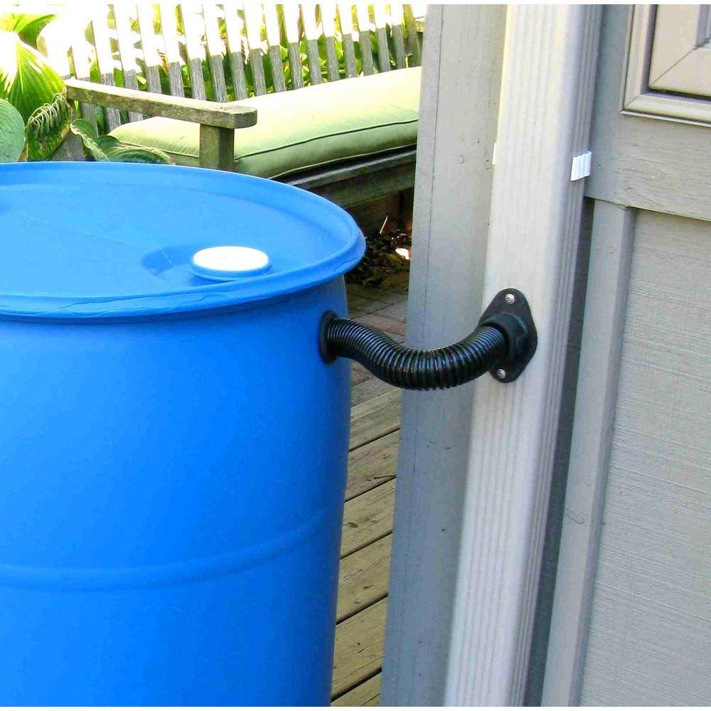 EarthMinded FlexiFit Universal Rain Barrel Diverter System F-RN077