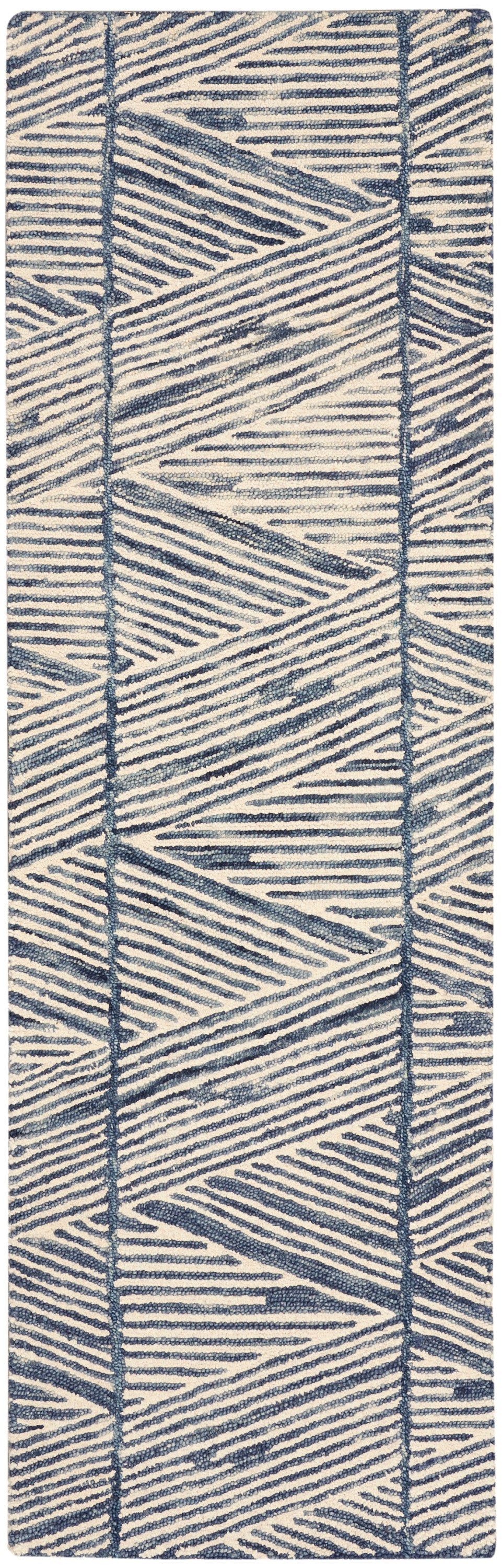 Colorado White/Blue Rug