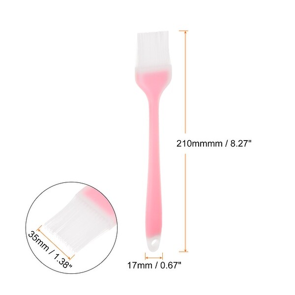 2pcs Silicone Pastry Brush， 1.38