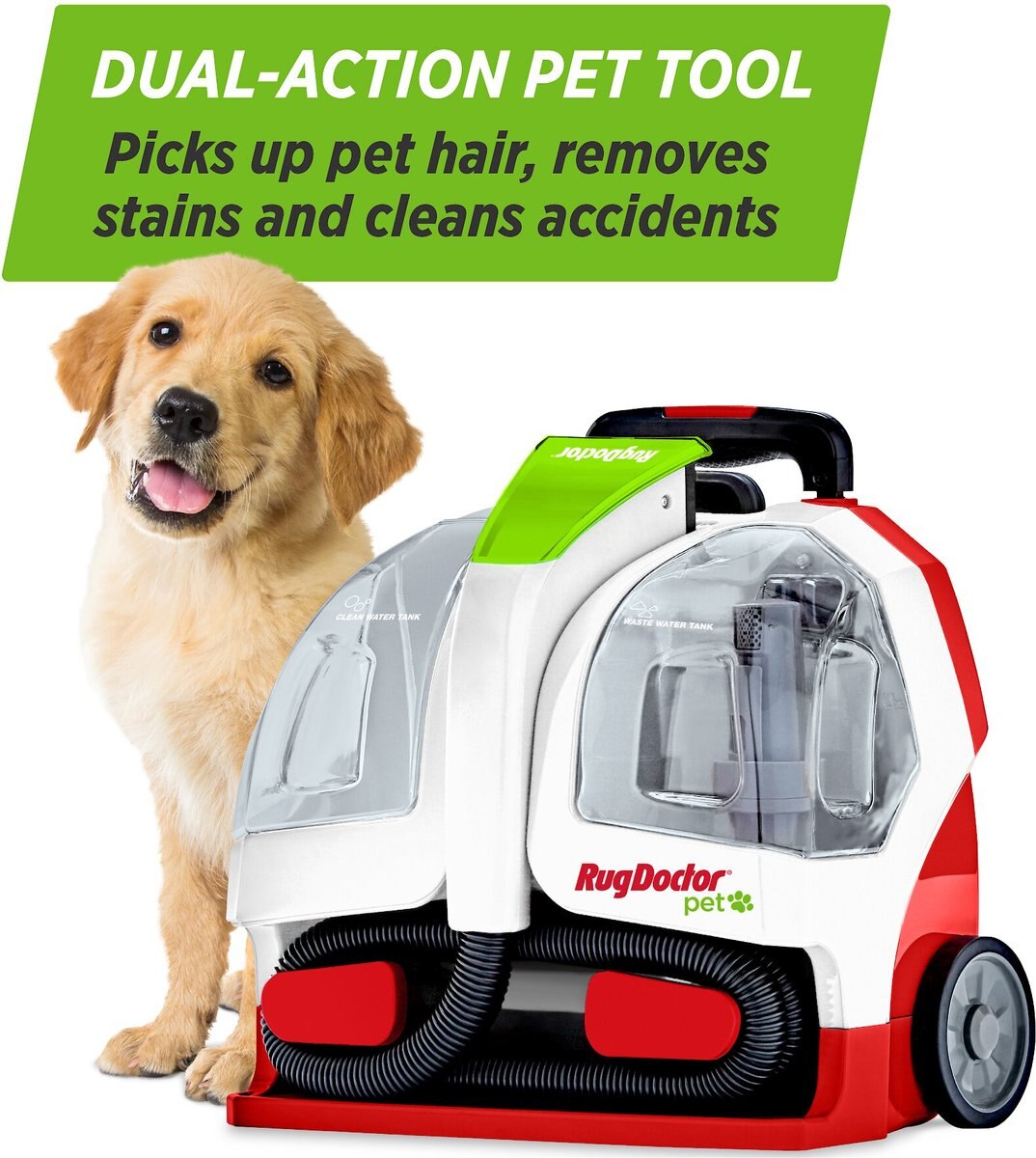 Rug Doctor Professional Grade Pet Portable Carpet Spot Cleaner