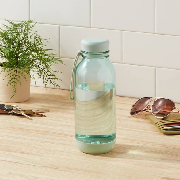 24oz Translucent Plastic Water Bottle