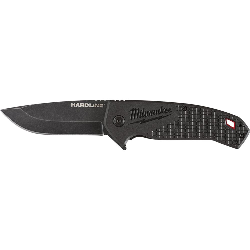 Milwaukee 3 in. HARDLINE Smooth Blade Pocket Knife 48-22-1994 from Milwaukee