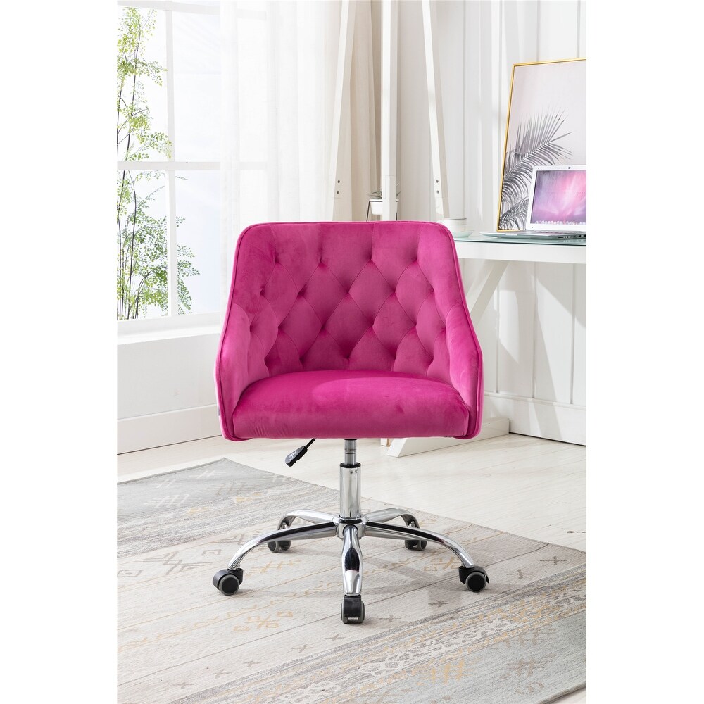 Swivel Shell Chair for Living Room Modern Leisure office Chair   22.83\