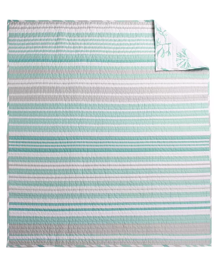 Levtex Truro Reversible Quilted Throw， 50 x 60