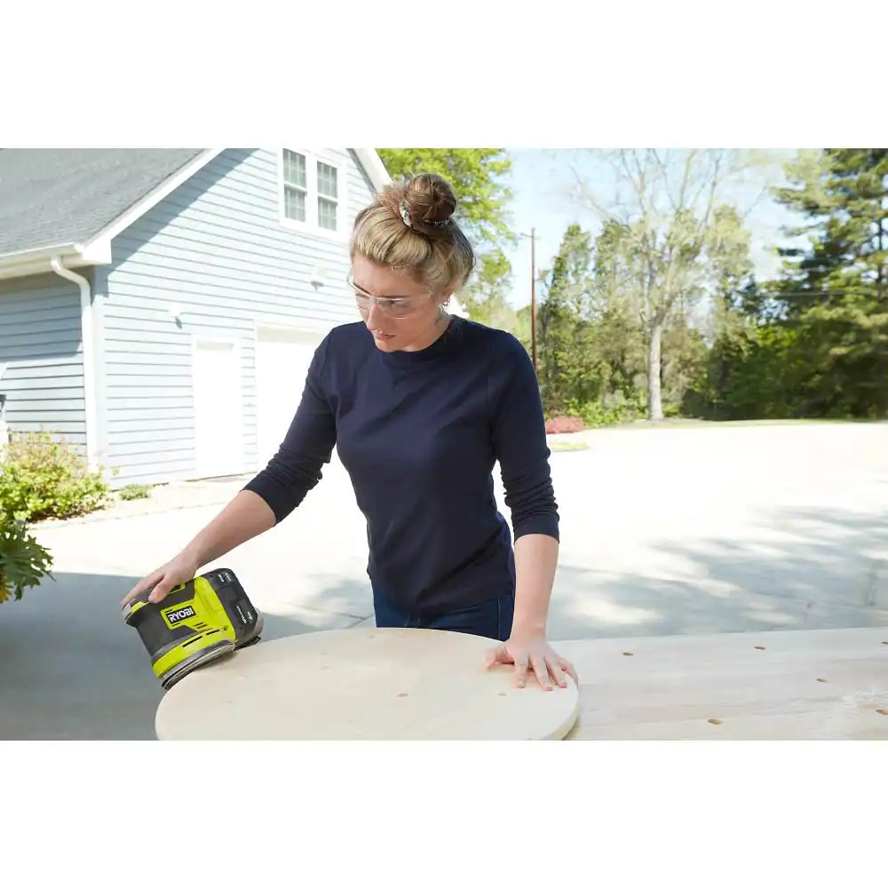 RYOBI PCL406B ONE+ 18V Cordless 5 in. Random Orbit Sander (Tool Only)