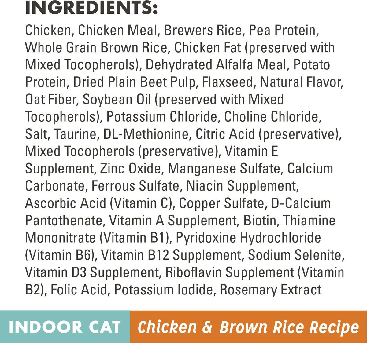 Nutro Wholesome Essentials Indoor Chicken and Brown Rice Recipe Adult Dry Cat Food