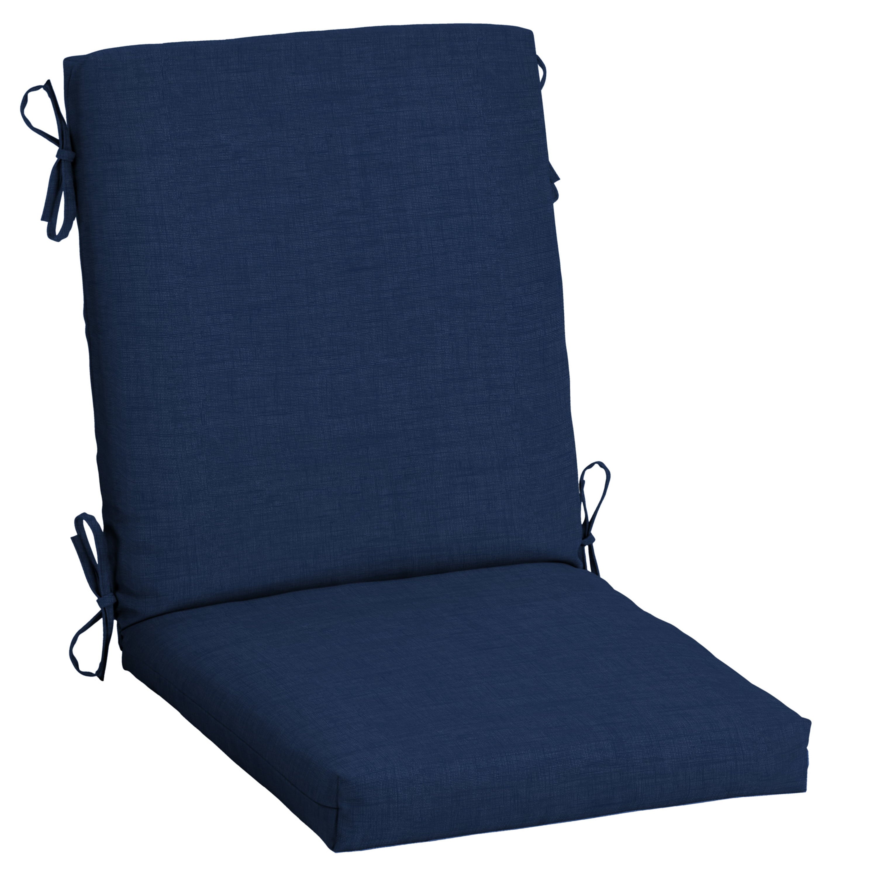 Arden Selections Outdoor Dining Chair Cushion 20 x 20， Sapphire Blue Leala