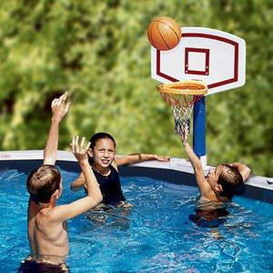 Swimline Jammin Above Ground Swimming Pool Basketball Set 9182