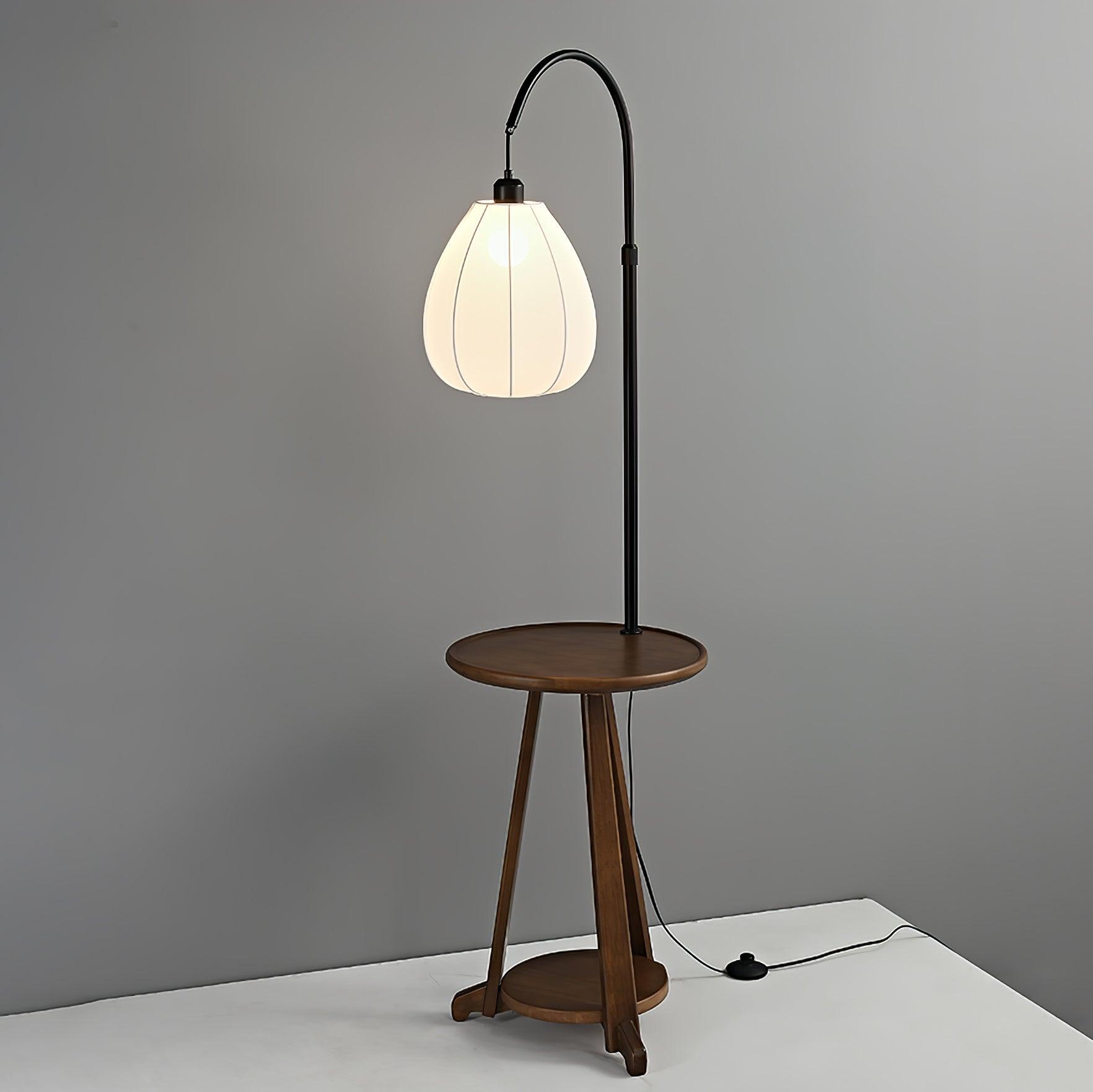 Arc Side Table Floor Lamp