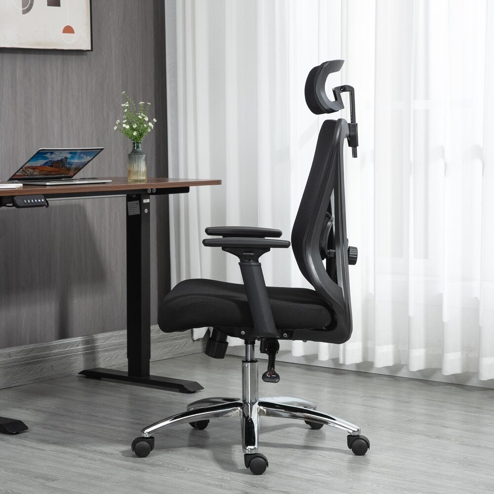 Mesh High Back Computer Chair  Modern Ergonomic Office Desk Chairs  Executive Rolling Swivel Chair with Reclining Function