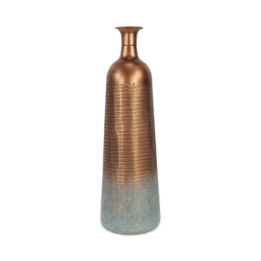 Kyani Copper Metal Large Vase