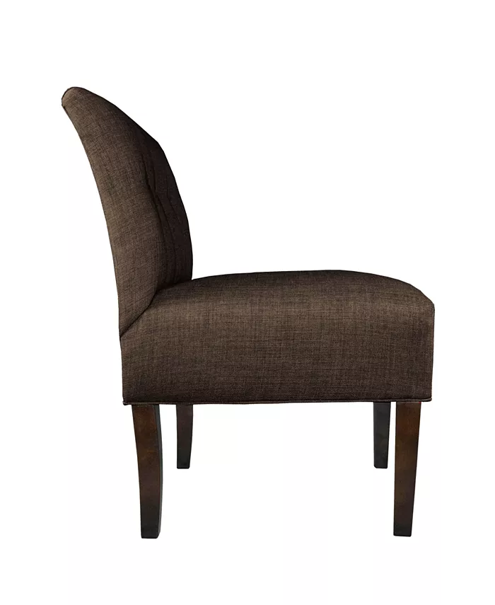 MJL Furniture Designs Samantha Button Tufted Upholstered Accent Chair