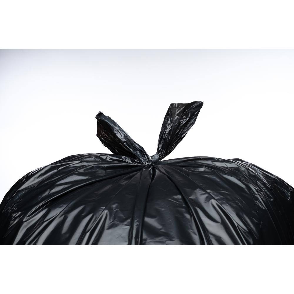 33 Gallon Black Low Density EZ Tie Closure Trash Bag (100-Count) RCT-33XXX