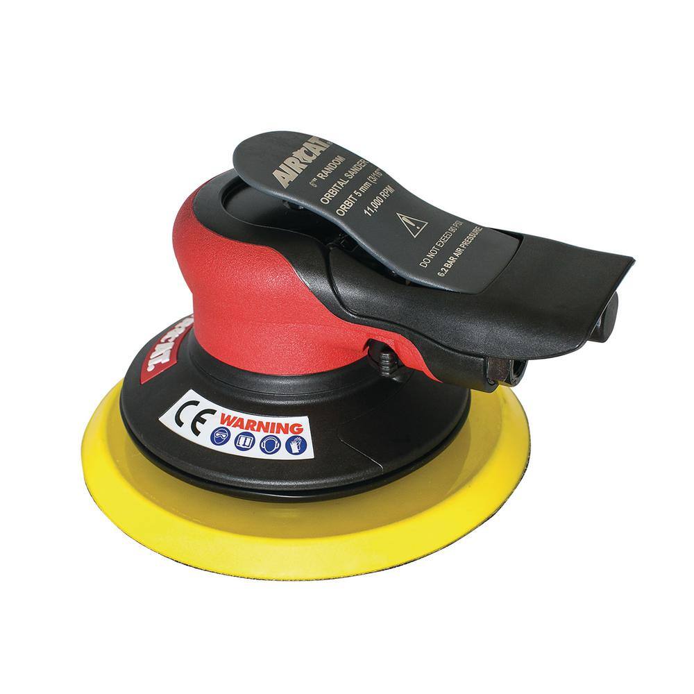 AIRCAT Composite 6 in. Orbital Palm Sander 316 in. Orbit 6700-6-336