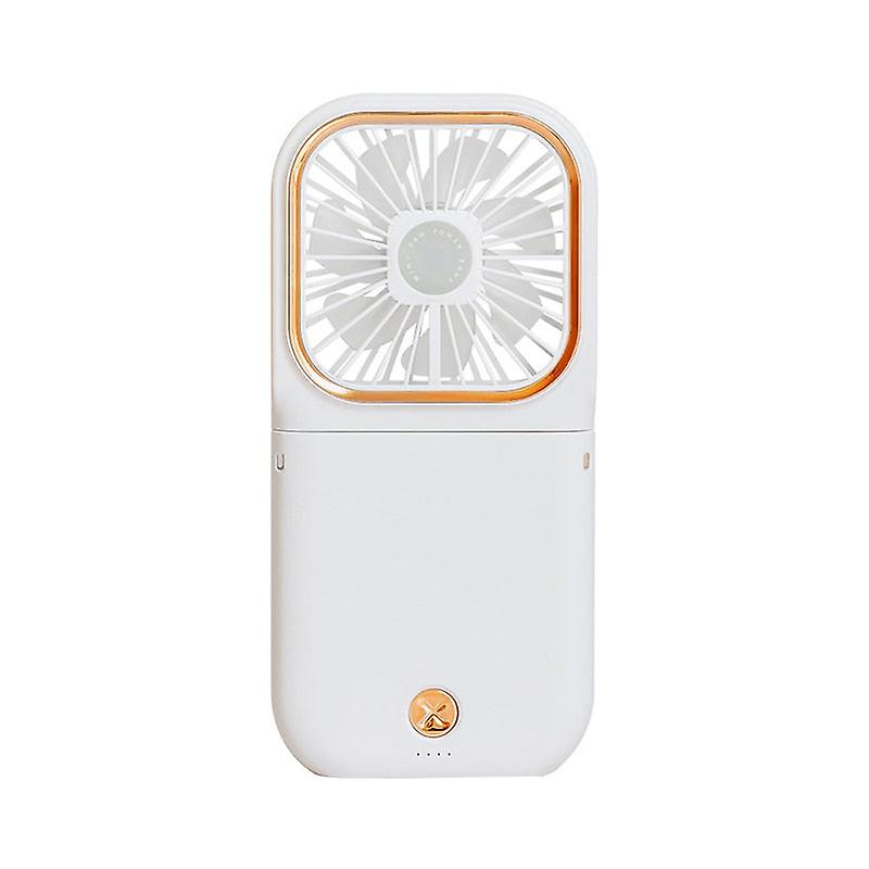 Usb adjustable cooling fan foldable neck hanging fan