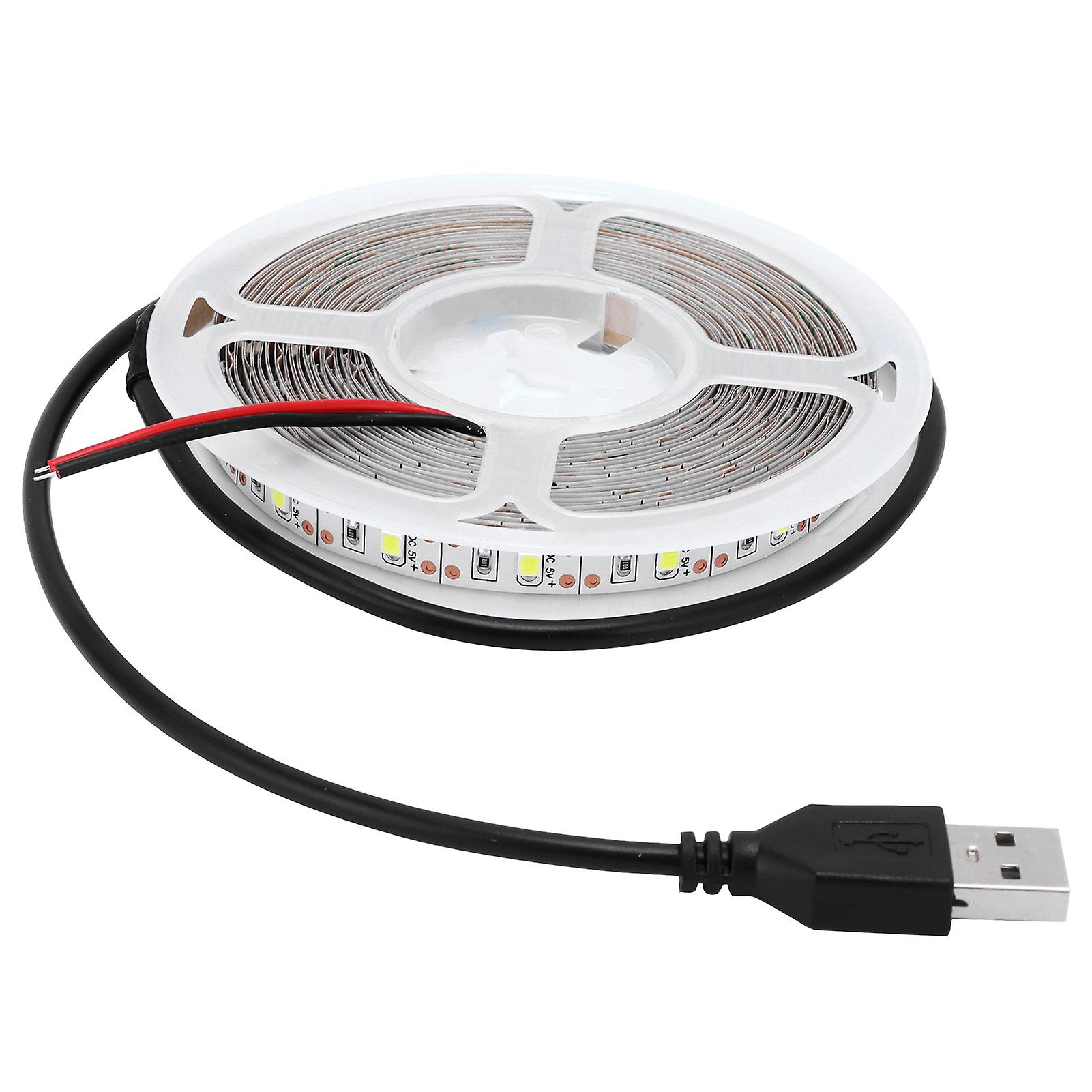 RGB Flexible Strip Lights USB Powered Low Voltage 5V LED Light Strip for Bedroom Bar KTVRed Light