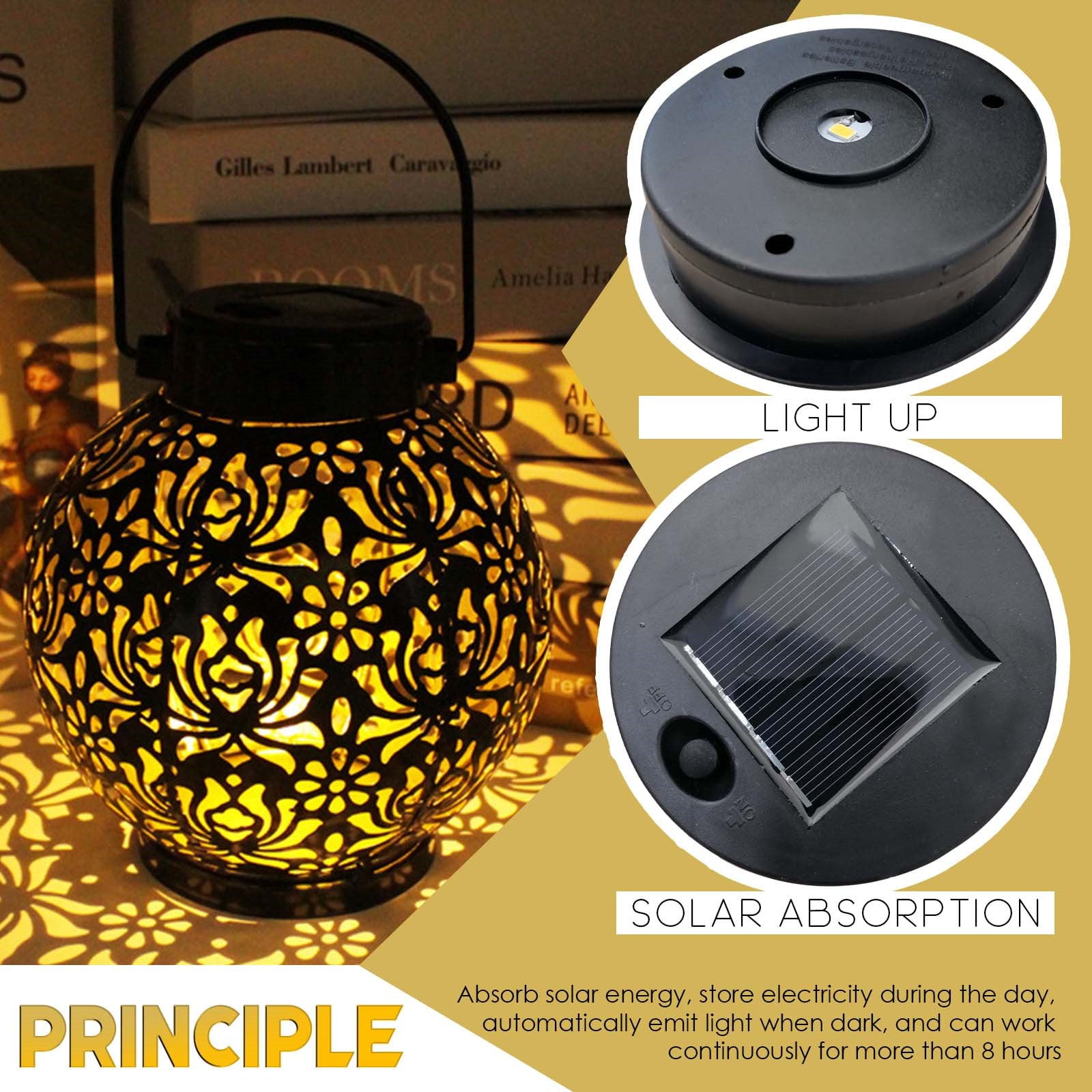 Replacement Solar Decorative Lantern Lawn Light Battery Storage Box With Light