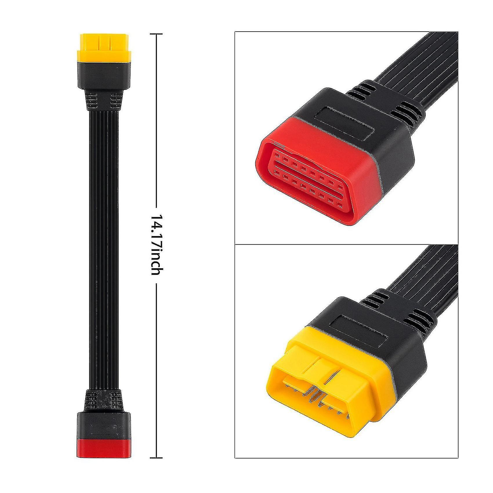 New Obd Obd2 Extension Cable Connector Compatible With Launch X431 V