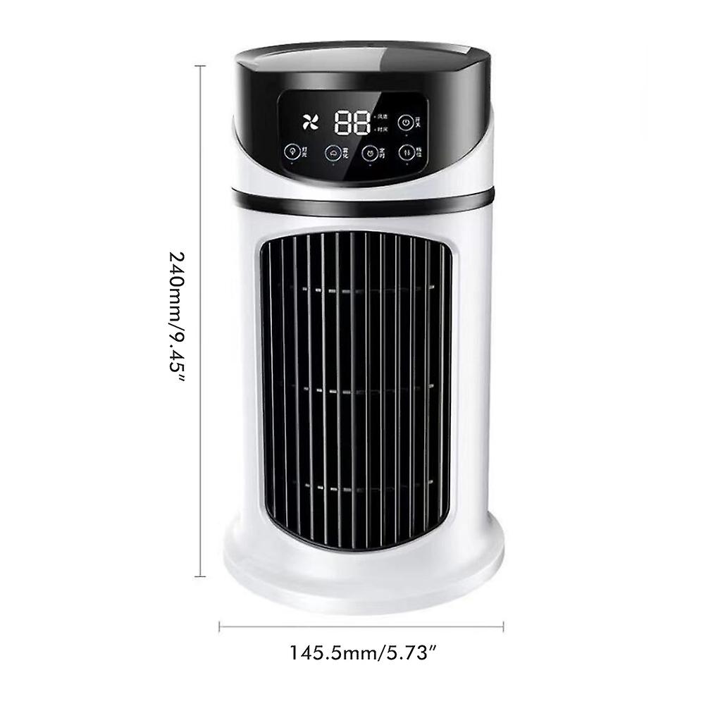 Personal Air Fan，Portable Air Cooler USB Timing Humidifier Fan Portable Air Cooler Stylish and Modern