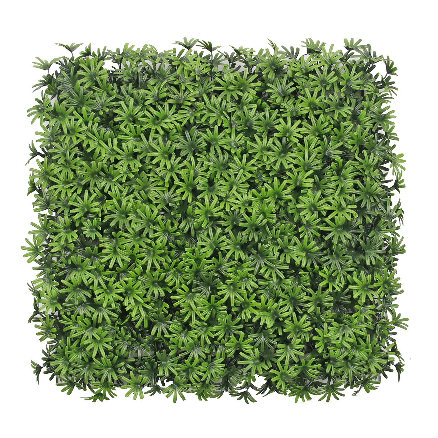 P26 Garden Supplies Plastic Greenery Pine Leaf Hedge Panel Artificial Privacy Fence Screen Plant Wall